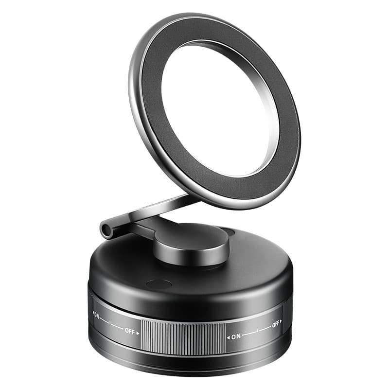 Suporte Magnético De Telefone A Vácuo Para Carro , 360 ° Ajustável E Retrátil Acessórios De Montagem De Magsafe De Sucçã