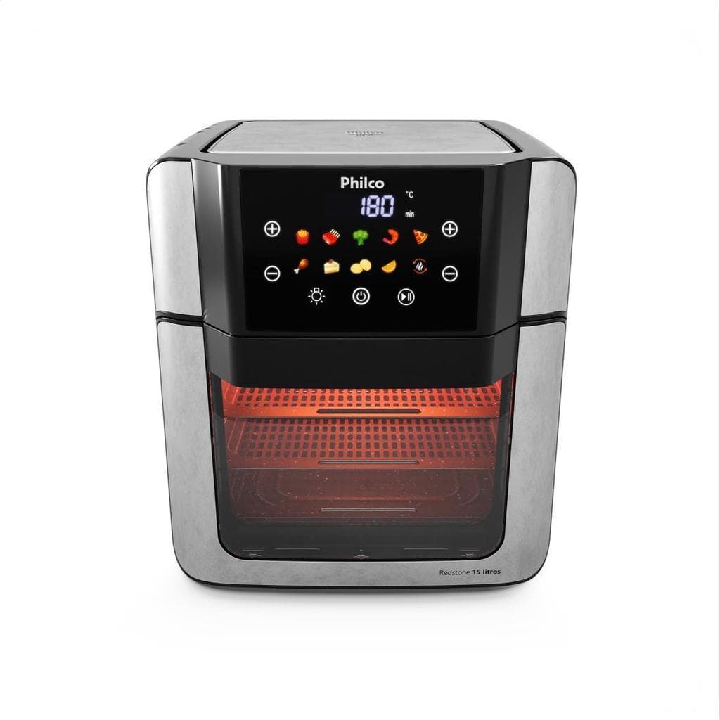 Air Fryer Oven Philco 15L Painel Digital PAF15A 127V