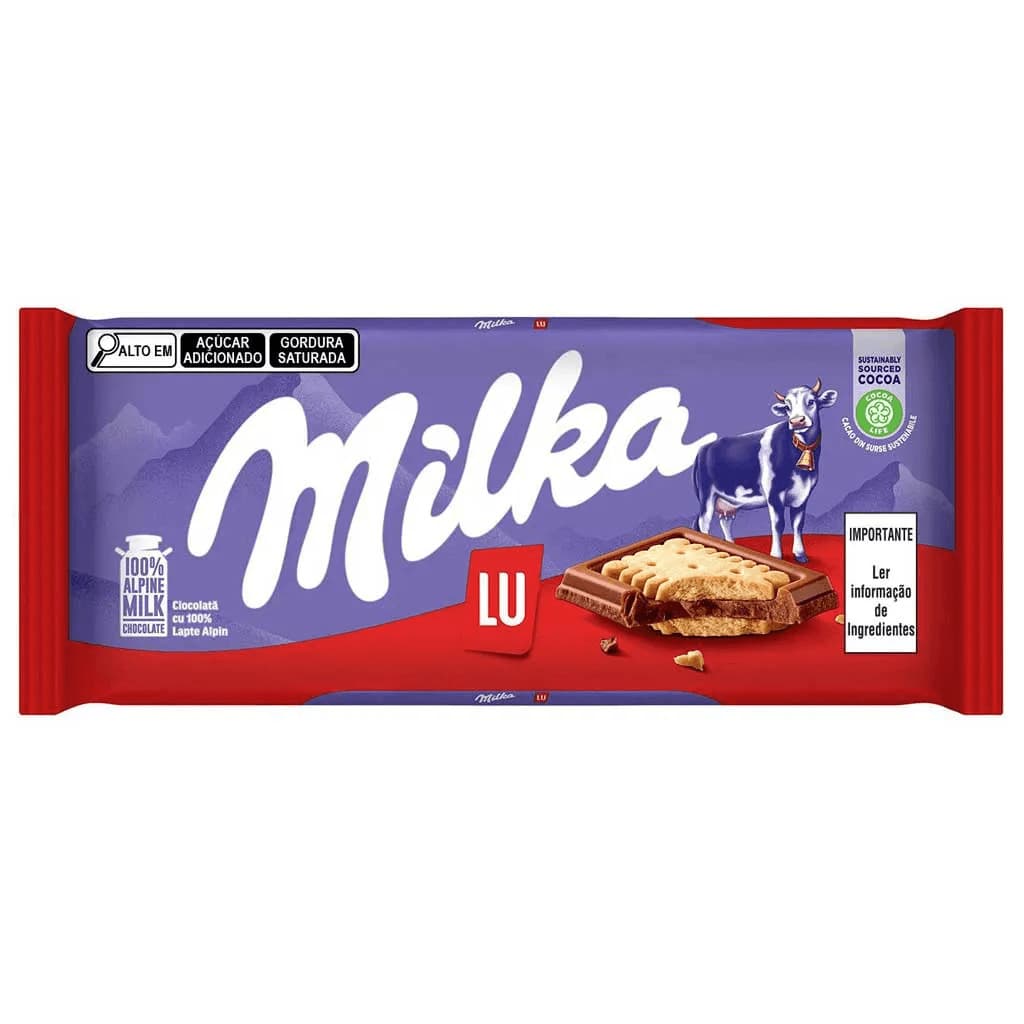 Chocolate Milka & Lu 87g Importado Original Pronta Entrega