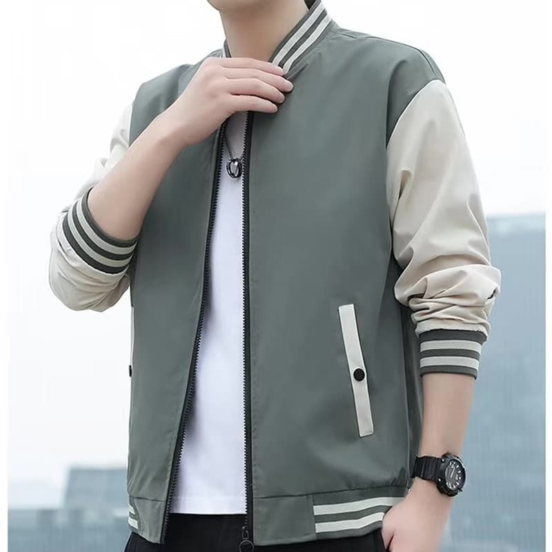 Jaqueta Masculina Primavera Outono Casual Street Wear Top Jaqueta Masculina