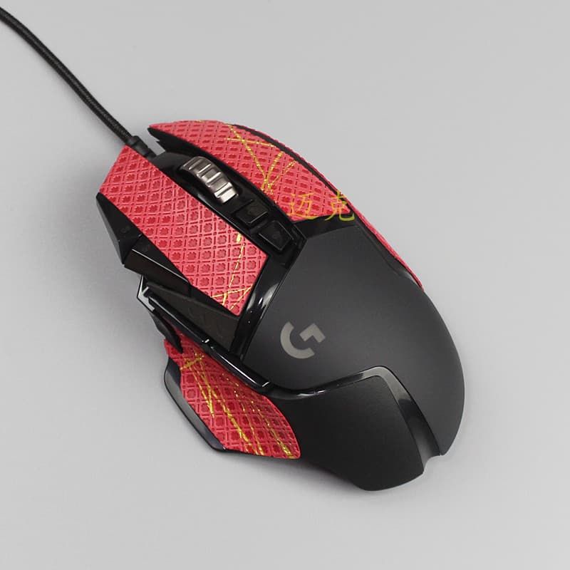 Adesivo antiderrapante adequado para Logitech G502 com fio versão sem fio herói Mouse adesivo antiderrapante botão absor