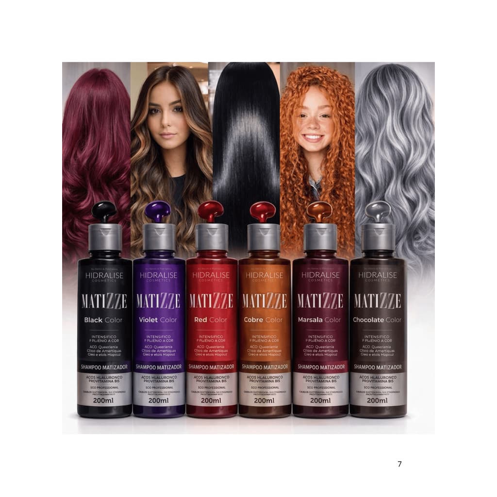 Shampoo Em Gel- Matizador Escurecedor S/ Amônia 100% Natural 200ml...
