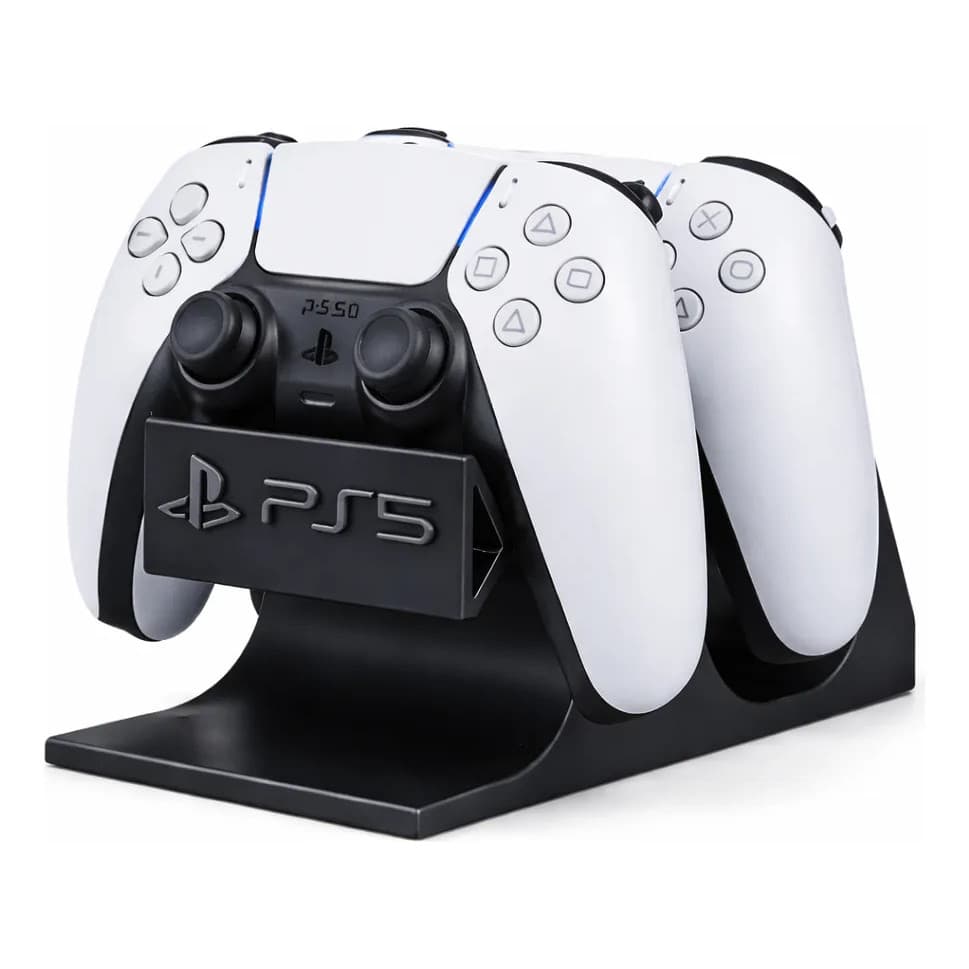 Suporte Porta Controle De Videogame De Mesa Ps5 Playstation Preto