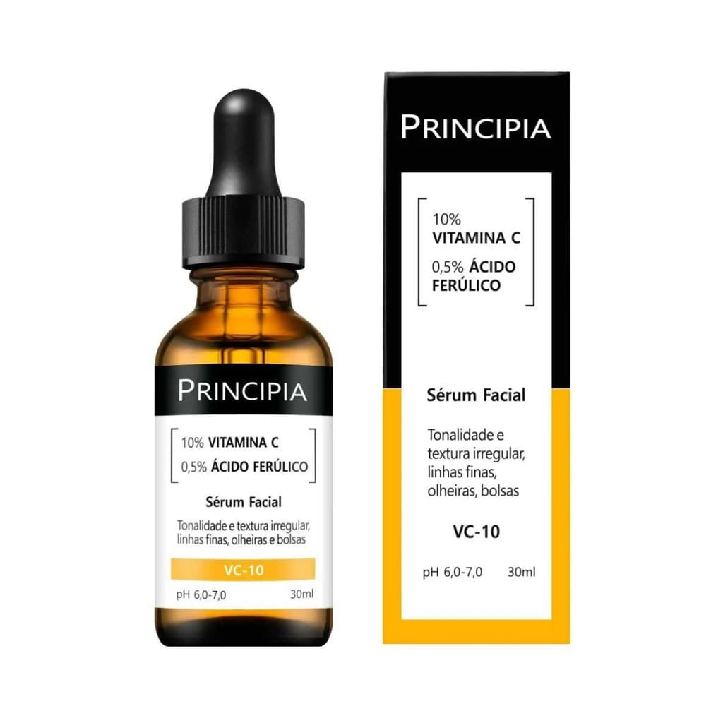 Sérum Facial Vitamina C + Ferúlico VC-10 30ml - PRINCIPIA