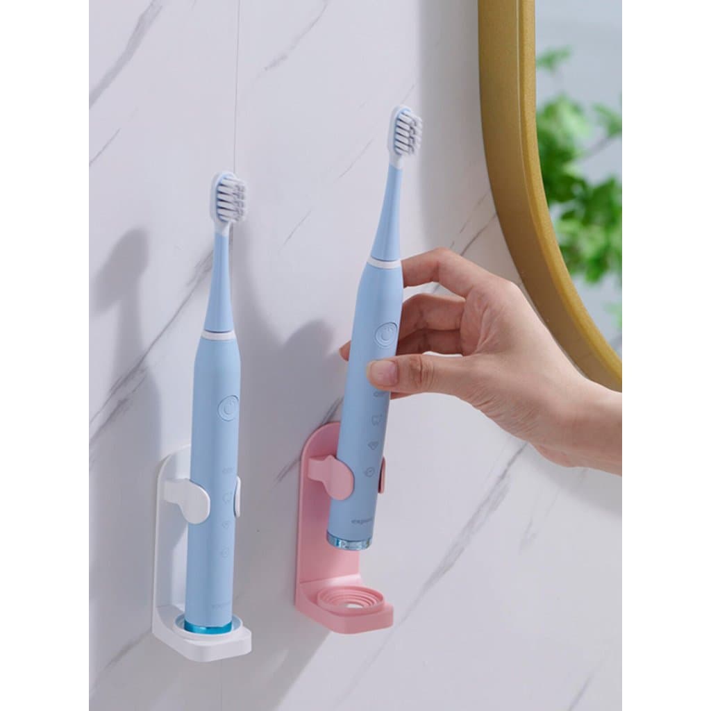 Suporte de escova de dentes elétrica prateleira rack suporte cabide prateleira sem perfuração clipe de parede parede rac