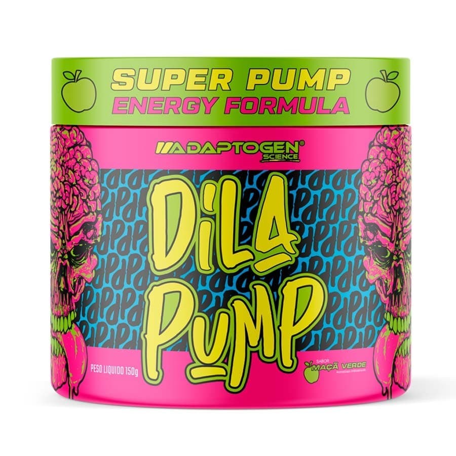 Pré Treino Sem Cafeína Adaptogen Dila Pump 150g