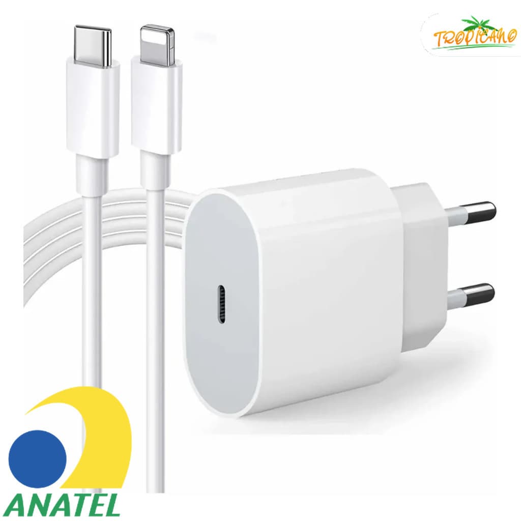 O Kit Wake Up Charger Para iPhone Inclui Um Adaptador De Energia PD De 20 W E Cabo De Carregamento Rápido .
