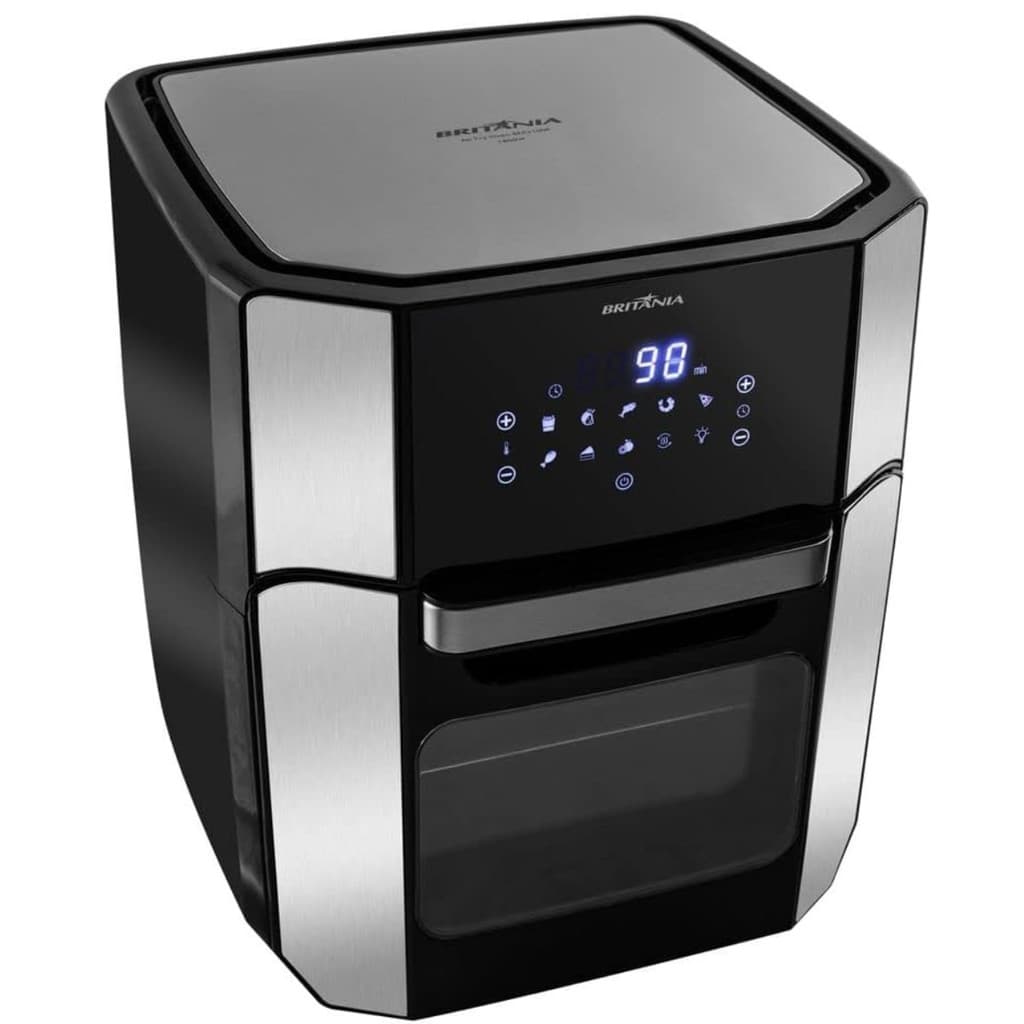 Fritadeira E Forno Britânia Air Fry Oven 12L Digital 127V BFR2100P