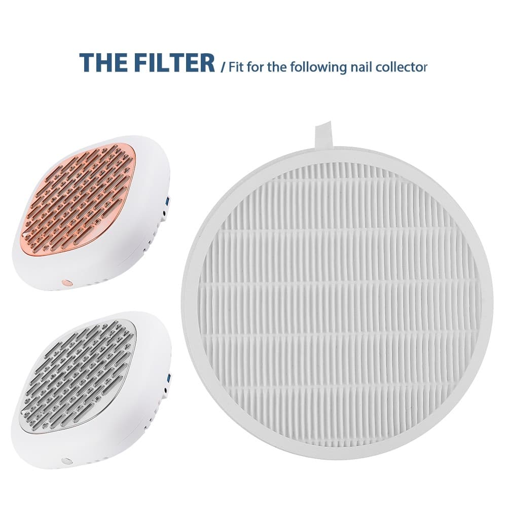 Foreverlily Conjunto de 1 a 2 filtros de reposição para aspirador de pó, compatíveiscom filtros de aspirador de pó L101.