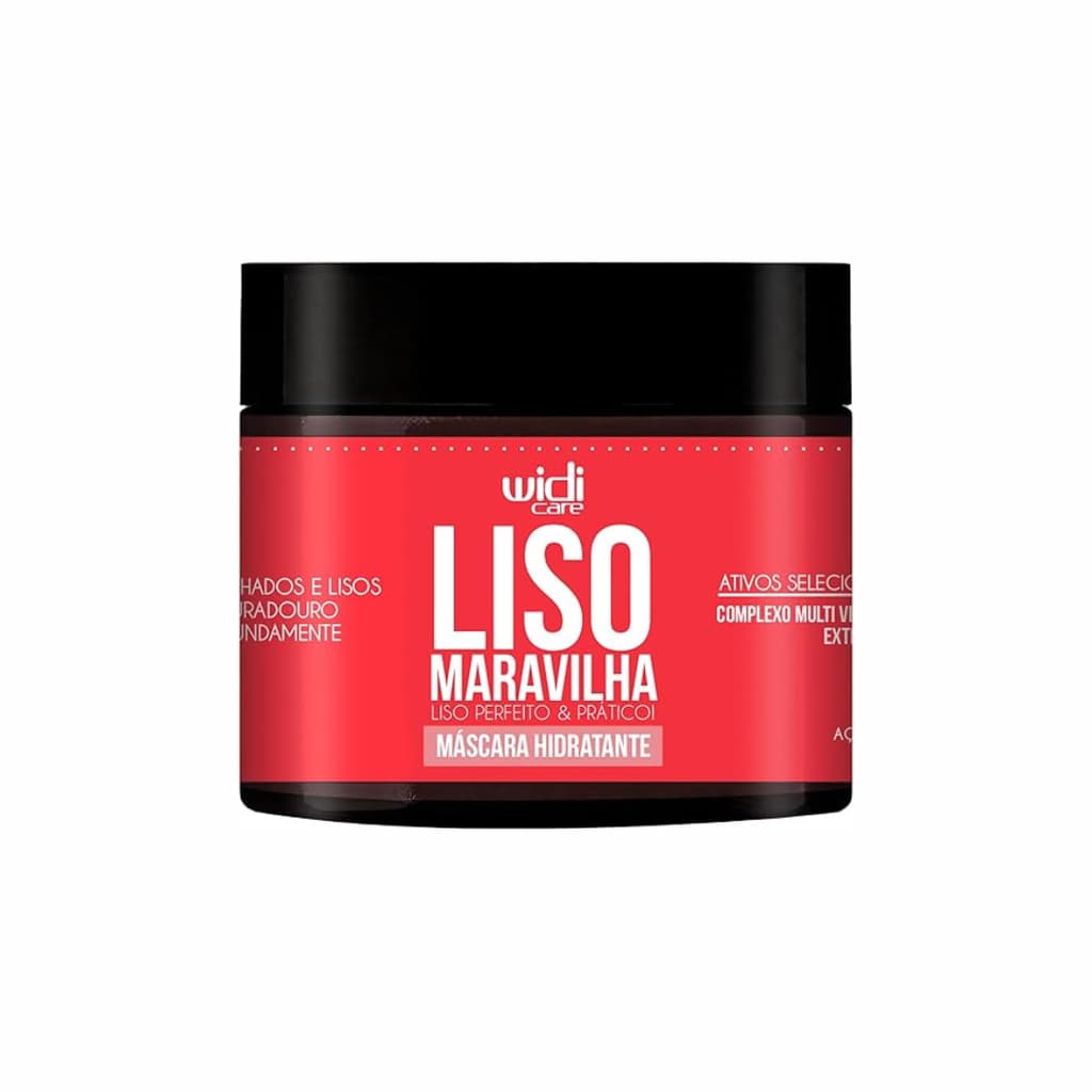 Máscara Hidratante Condicionante Liso Maravilha Widi Care -300g