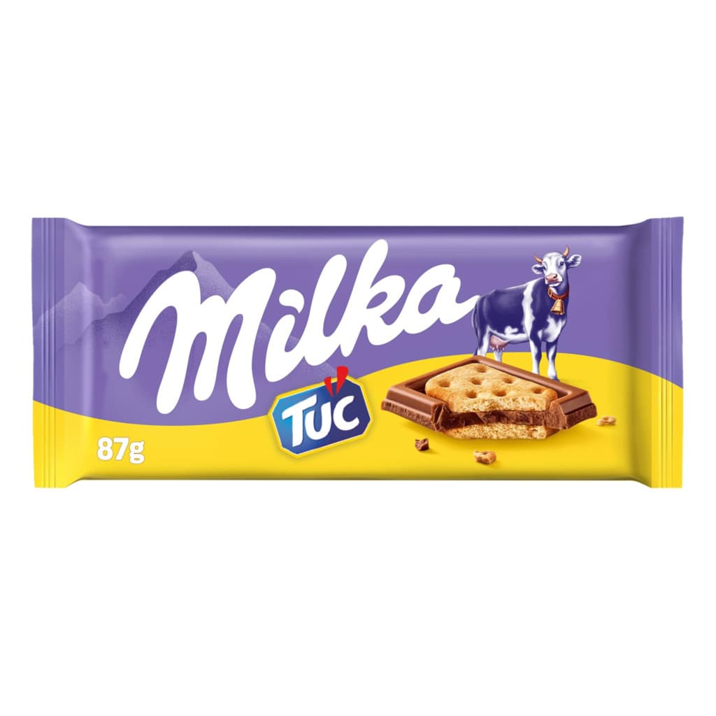 Chocolate Milka Tuc 87g Importado Original Pronta Entrega