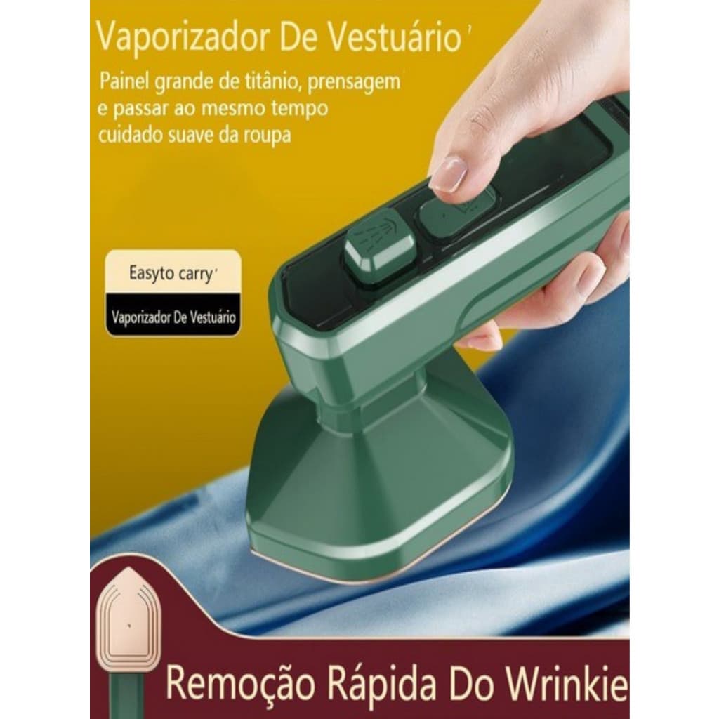 Mini Ferro De Passar Roupas A Vapor Para Viagem 110v | Elétrico Portátil Pequeno - BINGO
