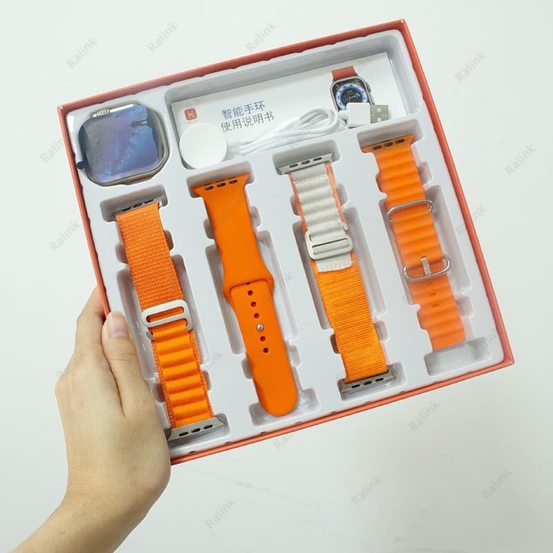 kit 4 Relógio Smart Watch Moda Super Relógio Presente de Aniversário