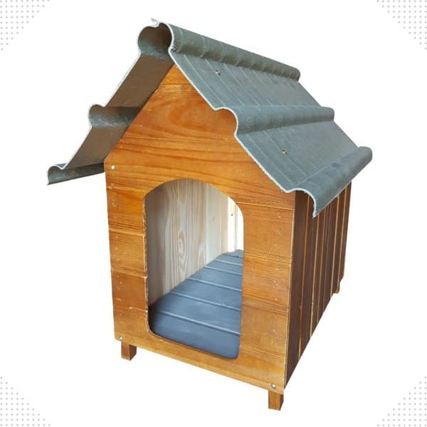 Casinha Para Cachorro Cães Pet Telhado Ecológico De Madeira Promoção Diversos Tamanhos