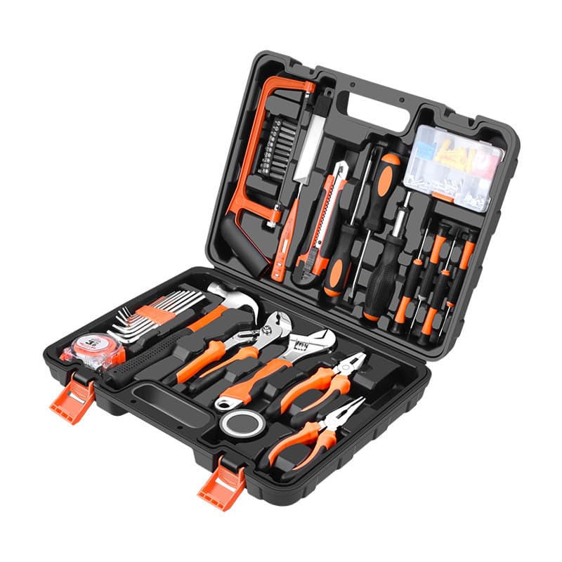 [XJC] Kit De Ferramentas Domésticas Multifuncionais Conjunto Completo Manuais Com Estojo De Armazenamento Para Reparo Do