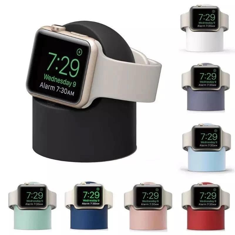 Suporte do carregador Dock Silicone para Smartwatch Relogio(38mm a 49mm)