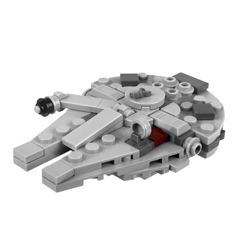 97 Pcs Moc Star Wars Mini Milenium Falcon Compatível Lego Building Block Montar Brinquedos Criativos Presentes Feitos À 