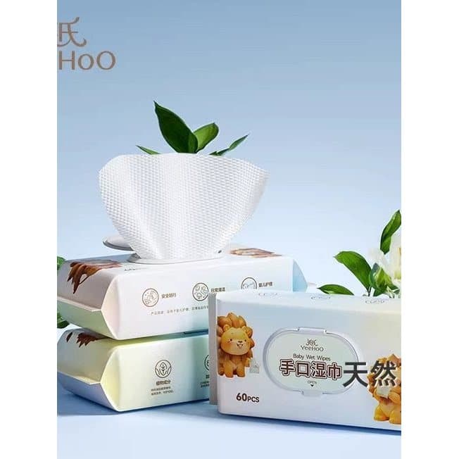 Ying's Baby Wipes Mão Boca Dedicado Lenços umedecidos para bebês recém-nascidos Lenços umedecidos multicombinação 2024 N