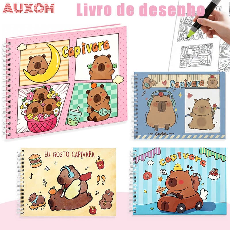 Livro de Colorir Artistico com 50 Folhas para Criatividade e Momentos de Lazer