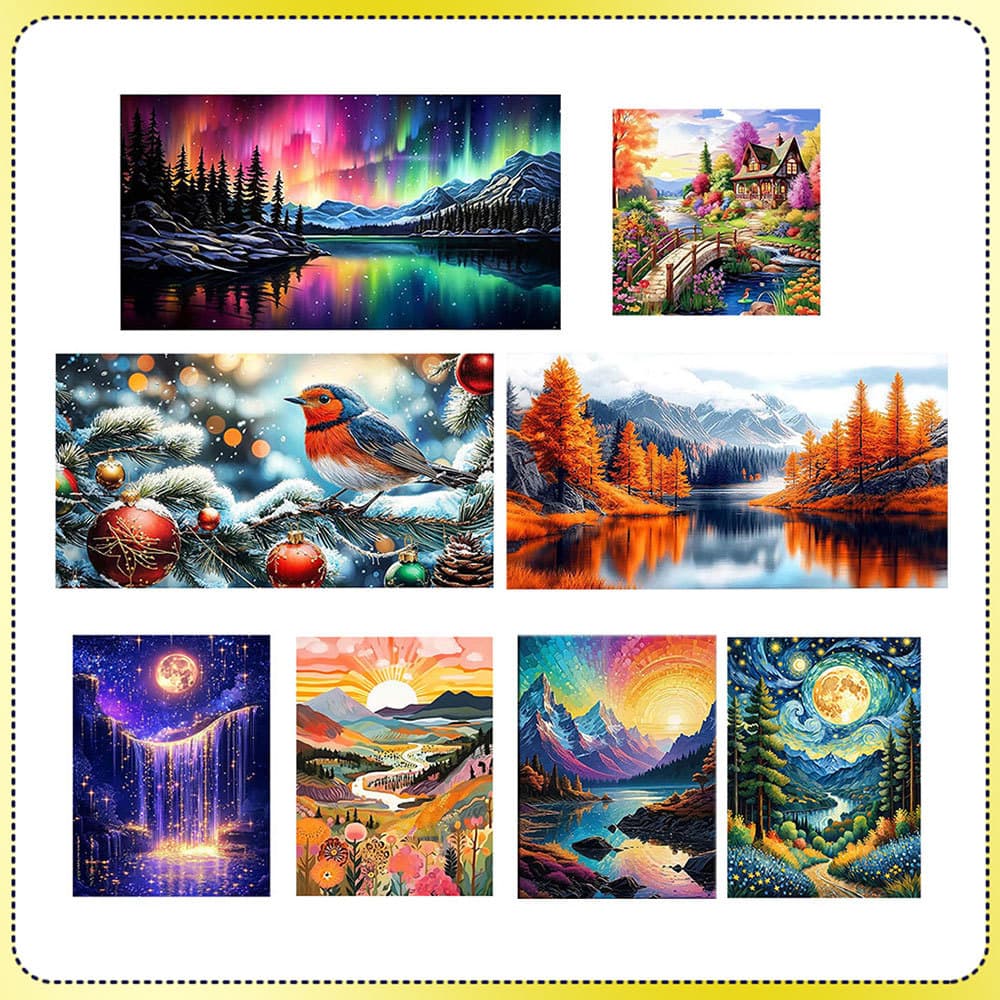 Pintura em diamante 5D pinturas DIY com pontos de diamante quadrados imagens de diamantes arte com pedras preciosas