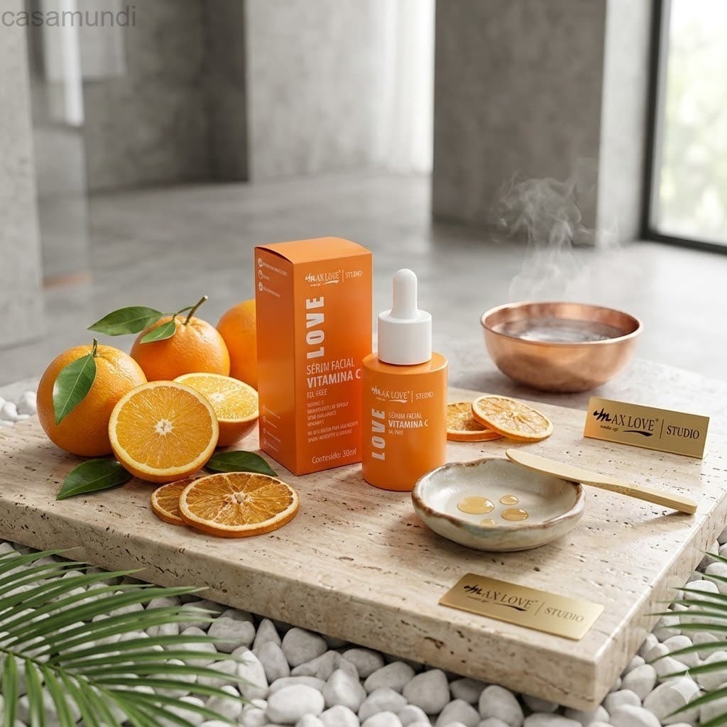 Sérum facial Vitamina C Max Love3Q9JSDHF