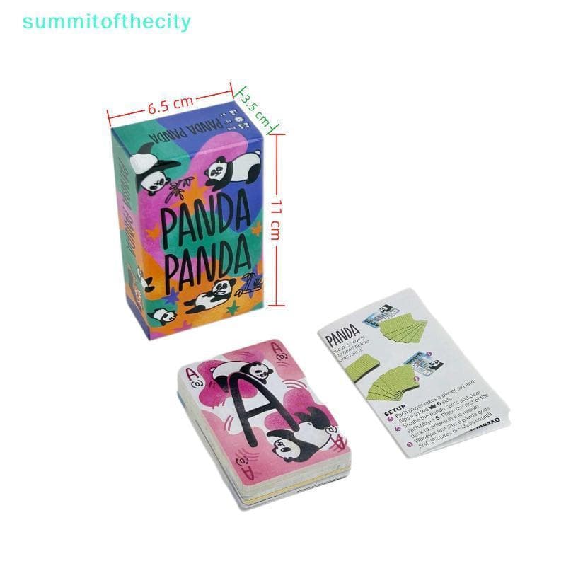 Prosperityussummtoftopcity 1 Conjunto Para 2 A 4 Jogadores Família/Festa Jogo De Mesa Engraçado PANDA Jogos De Tabuleiro