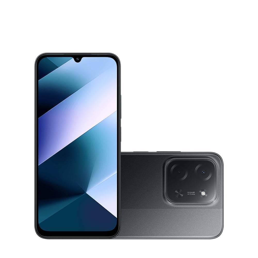 Smartphone Xiaomi Poco C85, 256GB, Tela 6.9", Câmeras 50MP, Preto, CX421PRE  XIAOMI