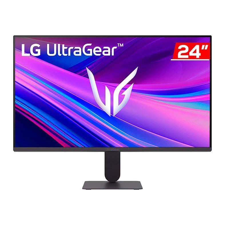 Monitor Gamer LG UltraGear, 24 Pol, IPS, FHD, 1ms, 144Hz, G-Sync, FreeSync, HDMI/DP, 24G411A-B