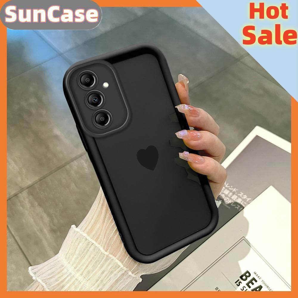 【Amor】Capinha Para Samsung Galaxy A14 4G 5G Capa De Celular Macia Preta Silicone Normal Telephone Case 7580 TYB