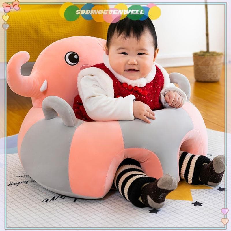 [springevenwell] 1 Peça Assento De Apoio Para Bebê Sentar-Se Almofada De Cadeira Macia Sofá Travesseiro De Pelúcia Brinq