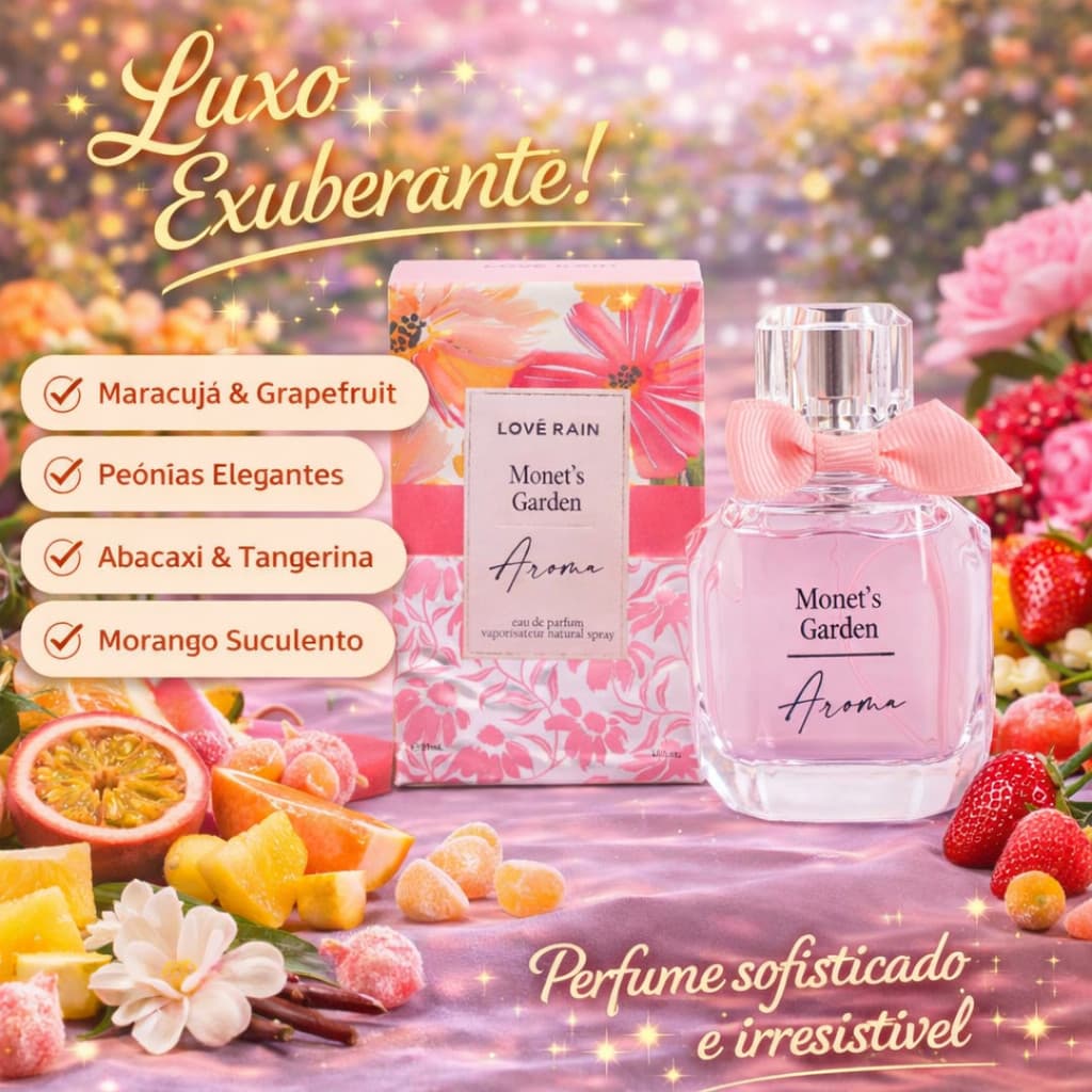 Perfume Importado Fragrância Feminina Melhor Bom E Longa Duração Alta Fixação Marcante Intenso Que Fixa Bem