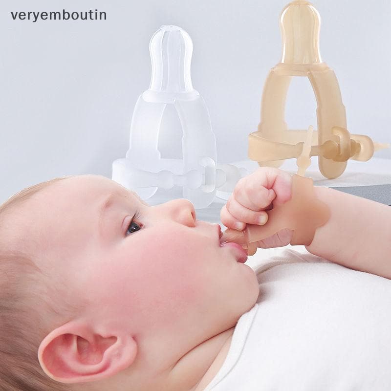 bouti Silicone Não Tóxico Bebê Crianças Dedo Guarda Parar Polegar Chupando Pulseira bo