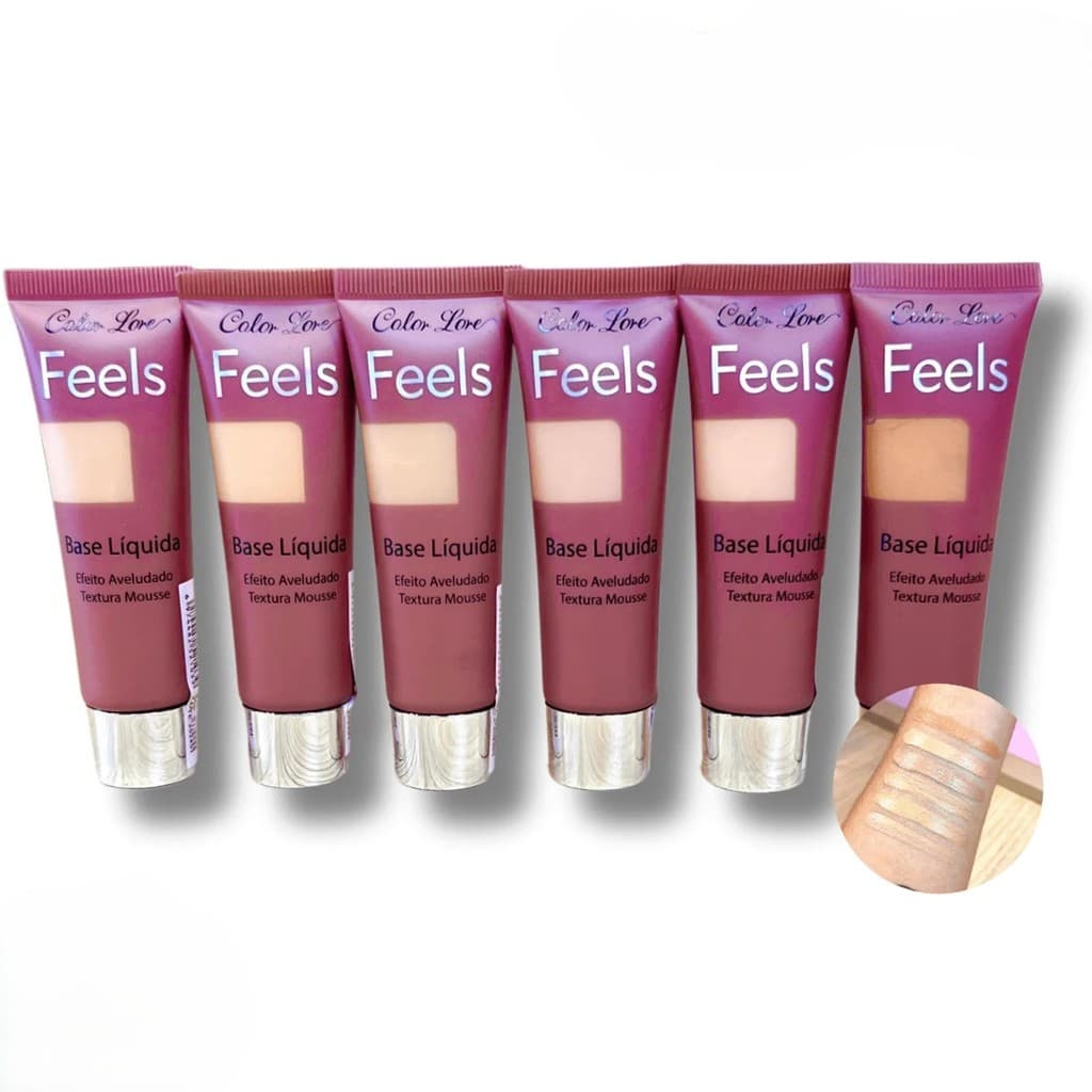 BASE LIQUIDA FEEL - COLOR LOVE