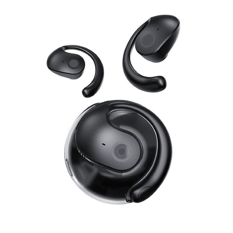 Fone de Ouvido TWS Bluetooth Sem Fio Gancho Auricular Ergonômico Antiqueda Leve Esporte