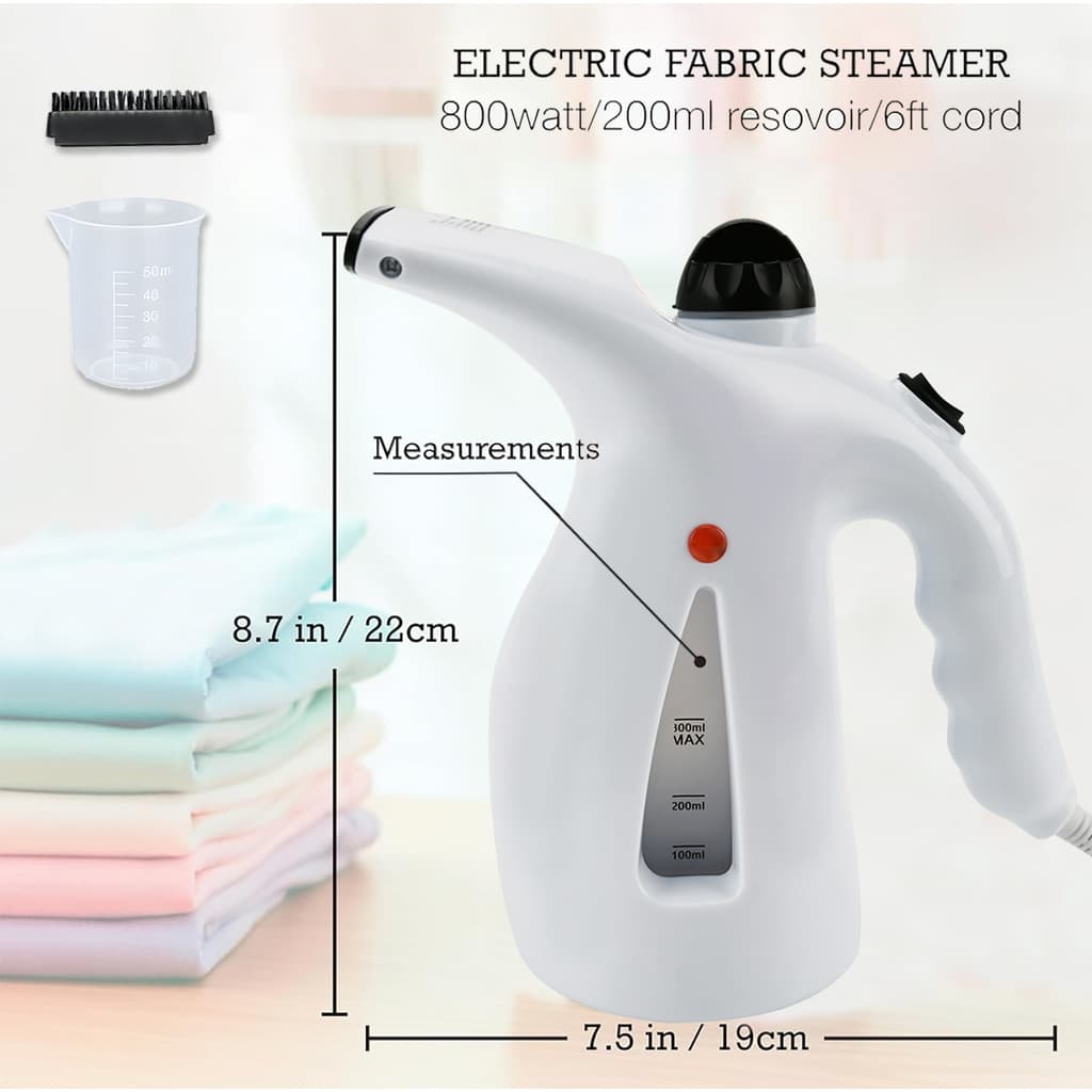 Passadeira a Vapor Portátil 110V 800W para Roupas Tira Amassados