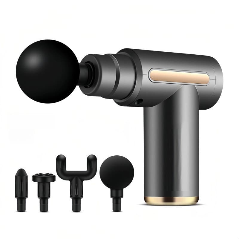 Pistola Massageadora Profissional Alta Frequência Massageador Muscular Liberação Miofascial Academia Recovery