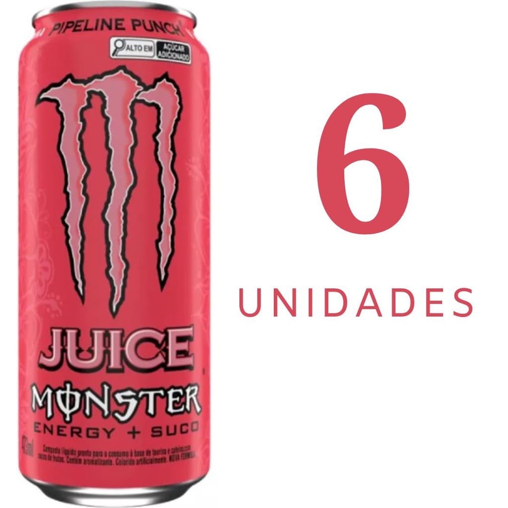 Monster Pipeline Punch Lata 473ml 6 Unidades