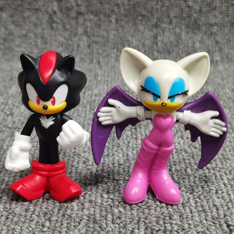 Figura Não Articulada Original Do Sonic the Hedgehog-Boneca Colecionável De Esquilo Voador , Presente De Decoração De Me