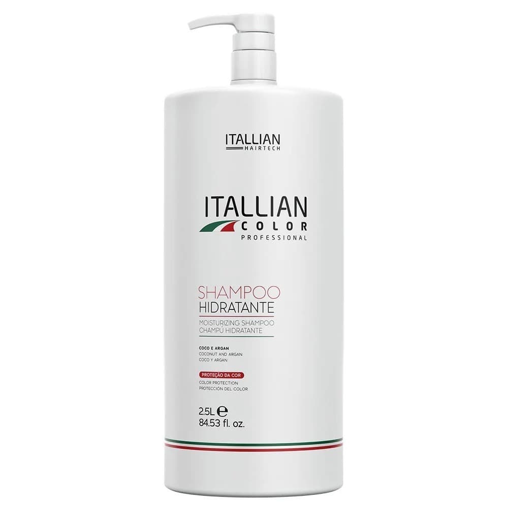 Shampoo Hidratante Itallian Color De Lavatório 2,5 Litros