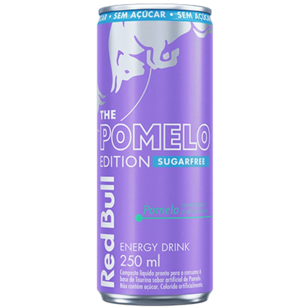 Energético Red Bull Pomelo Sem Açúcar