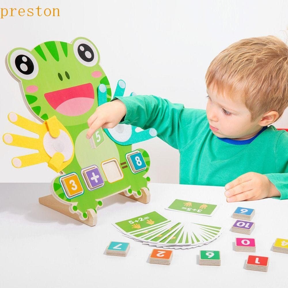 PRESTON Sapo Dedo Operação Brinquedo Infantil , Brinquedos Educativos Montessori Números De Matemático , Modelo