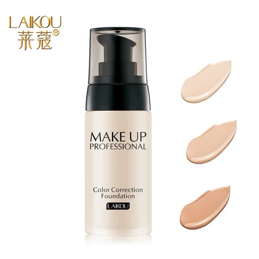 Lyco Base Líquida Rejuvenescedora Base Líquida 40ml Base Líquida de Maquiagem Leve Retoque o Tom da Pele