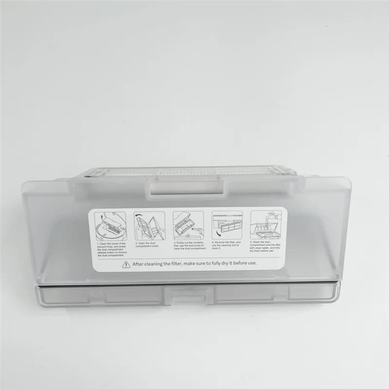 Caixa de pó para aspirador robô Xiaomi Mi Robot Vacuum Mop 2 Pro MJST1S, recipiente para pó, acessórios para aspirador.