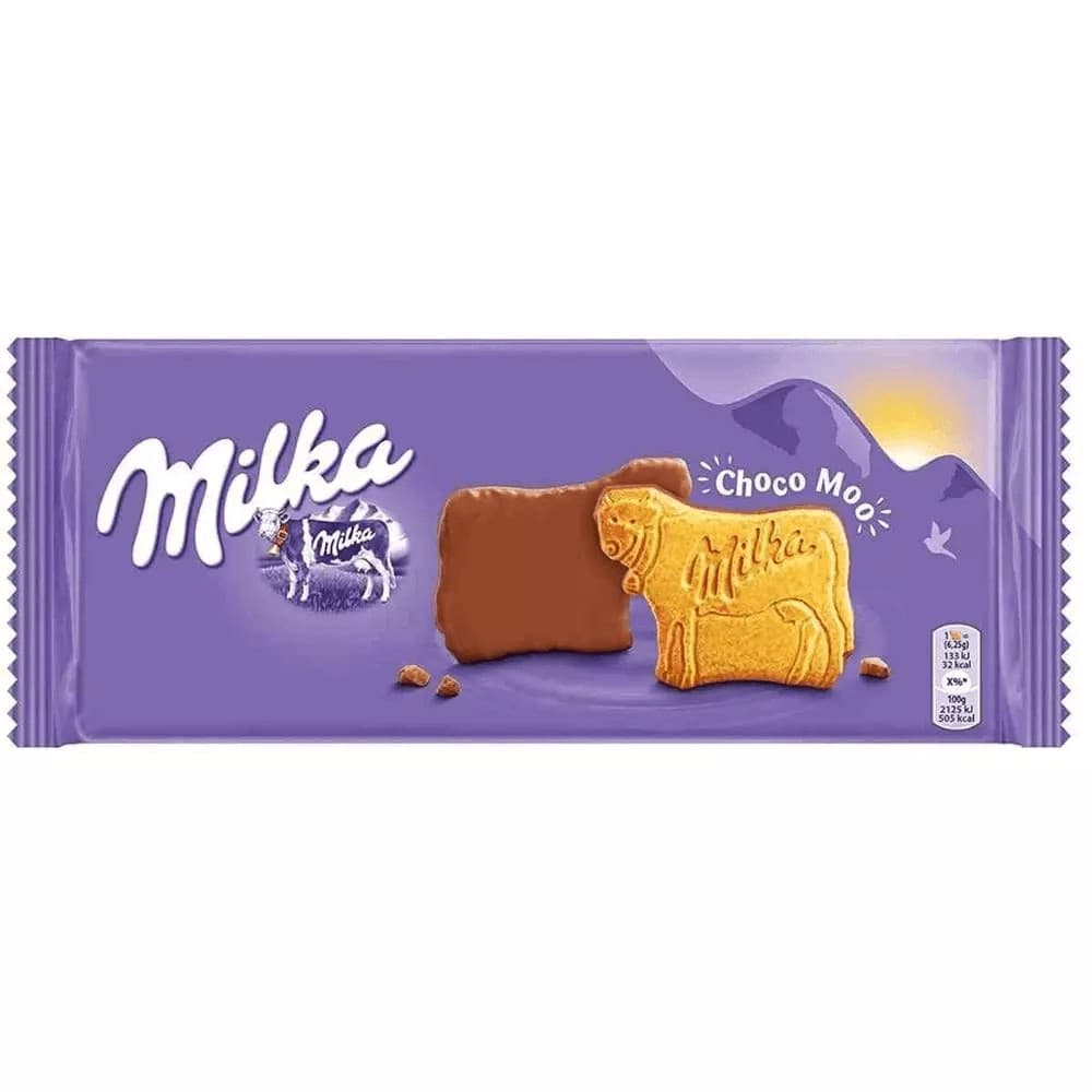 Milka Biscoito Chocolate Cow 120g Importado Original Pronta Entrega