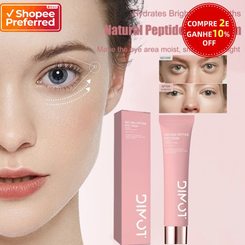 Creme Olhos Pescoço Peptídeos Retinol | Anti-idade Precoce Suaviza Linhas Lifting Uniformiza Tom Nutritivo Suave