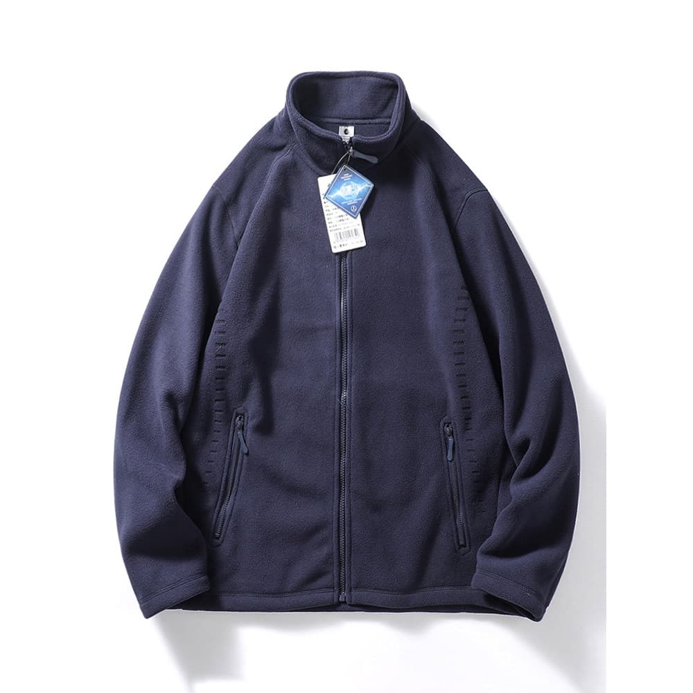 Jaqueta de lã Polar dupla face masculina outono inverno jaqueta de lã jaqueta de comércio exterior masculino americano g