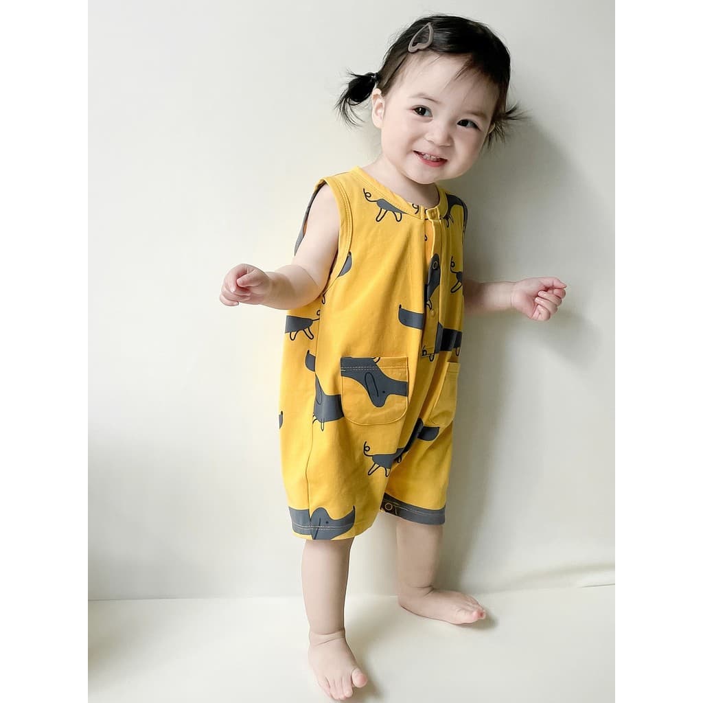 Super elegante macacão de bebê roupas de verão bebê menina roupas finas bebê menino bonito macacão de algodão puro sem m