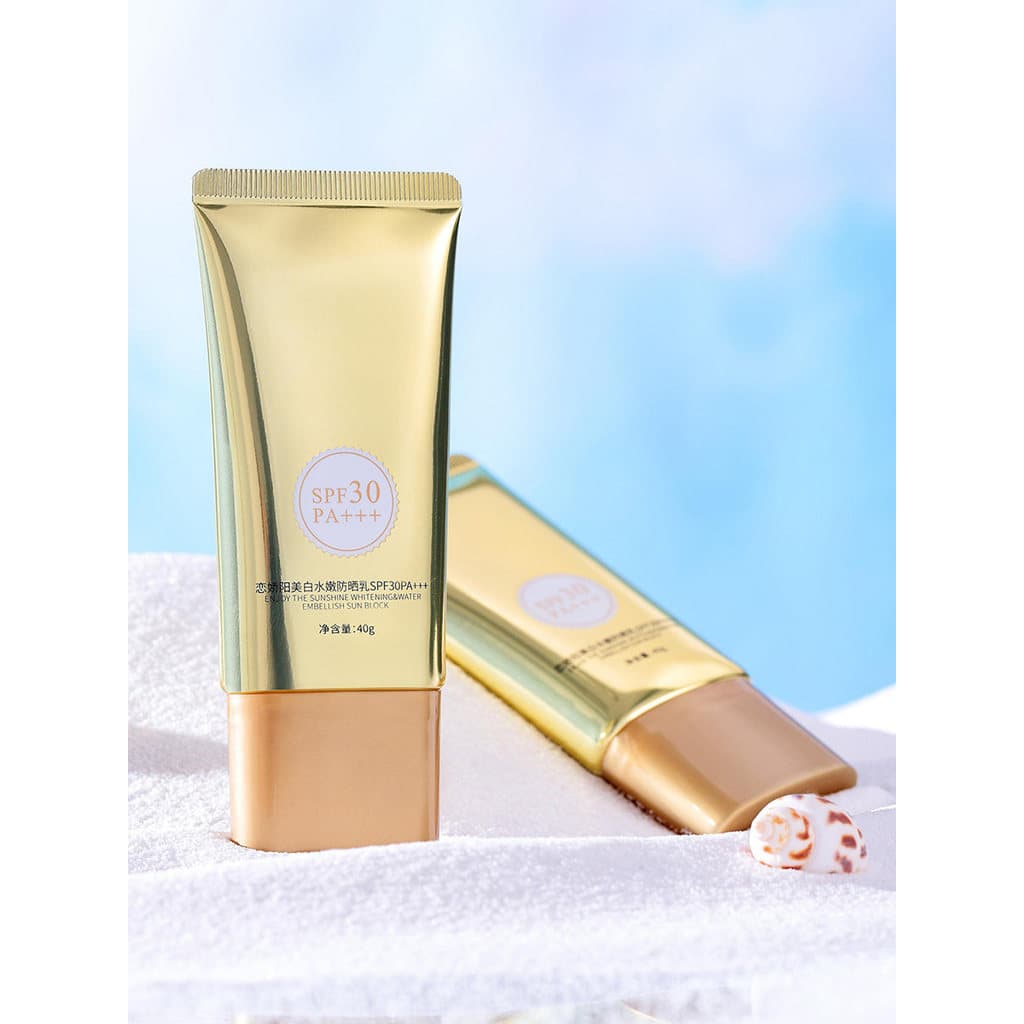 Airunyan Creme Protetor Solar Lianjiaoyang Clareador Hidratante Loção Protetor Solar Isolamento À Prova D 'Água Luz Do S