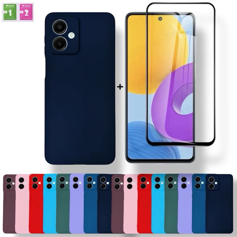 Kit Capinha + Película Galaxy A06 5G Capa Anti Impacto Samsung Proteção Premium