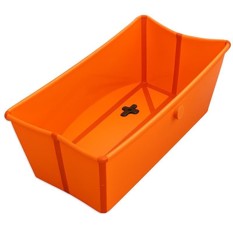 Banheira Dobrável para bebê - Flexi Bath Stokke Laranja